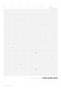 Enlarge image Cover: Open Diary 2006 - Verlag Hermann Schmidt