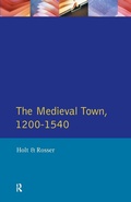 Cover: The Medieval Town in England 1200-1540 - Routledge