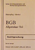 Cover: BGB - Allgemeiner Teil - Ewald v. Kleist Verlag