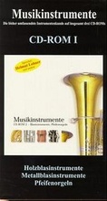 Cover: Musikinstrumente auf 3 CD-ROMs / Holzblasinstrumente, Metallblasinstrumente, Pfeifenorgeln - Hieber, M