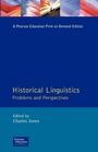 Cover: Historical Linguistics - Routledge