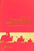 Cover: Optimierung von Arbeit und Erholung - De Gruyter Oldenbourg
