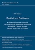 Cover: Devetsil und Poetismus - Peter Lang Verlag