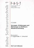 Cover: Konzepte, Erfahrungen und Werkzeuge zur Software-Wiederverwendung - Tectum Wissenschaftsverlag