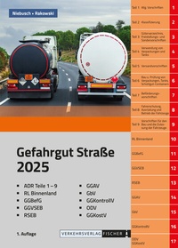 Abbildung von: ADR 2025 - 1. Auflage - Verkehrs-Verlag Fischer