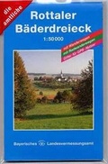 Cover: Topographische Sonderkarten Bayern. Sonderblattschnitte auf der Grundlage... / Umgebungskarten 1:50000 (UK L) / Rottaler B&auml;derdreieck - Landesamt f&uuml;r Digitalisierung, Breitband und Vermessung, Bayern