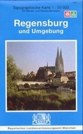 Cover: Topographische Sonderkarten Bayern. Sonderblattschnitte auf der Grundlage... / Umgebungskarten 1:50000 (UK L) / Regensburg und Umgebung - Landesamt f&uuml;r Digitalisierung, Breitband und Vermessung, Bayern