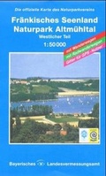 Cover: Topographische Sonderkarten Bayern. Sonderblattschnitte auf der Grundlage... / Umgebungskarten 1:50000 (UK L) / Fr&auml;nkisches Seenland - Naturpark Altm&uuml;hltal, westlicher Teil - Landesamt f&uuml;r Digitalisierung, Breitband und Vermessung, Bayern