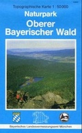 Cover: Topographische Sonderkarten Bayern. Sonderblattschnitte auf der Grundlage... / Umgebungskarten 1:50000 (UK L) / Naturpark Oberer Bayerischer Wald - Landesamt f&uuml;r Digitalisierung, Breitband und Vermessung, Bayern