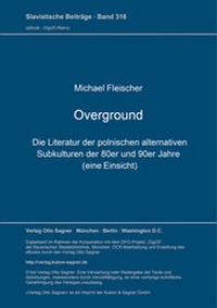Enlarge image Cover: Overground - Peter Lang Verlag
