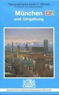 Cover: Topographische Sonderkarten Bayern. Sonderblattschnitte auf der Grundlage... / Umgebungskarten 1:100000 (UK C) / M&uuml;nchen und Umgebung - Landesamt f&uuml;r Digitalisierung, Breitband und Vermessung, Bayern