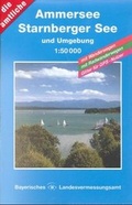 Cover: Topographische Sonderkarten Bayern. Sonderblattschnitte auf der Grundlage... / Umgebungskarten 1:50000 (UK L) / Ammersee - Starnberger See und Umgebung - Landesamt f&uuml;r Digitalisierung, Breitband und Vermessung, Bayern