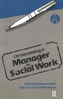 Cover: On Becoming a Manager in Social Work - Ashgate Publishing Limited