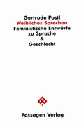Cover: Weibliches Sprechen - Passagen