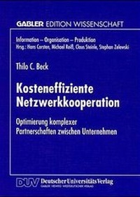 Enlarge image Cover: Kosteneffiziente Netzwerkkooperation - Deutscher Universitätsverlag