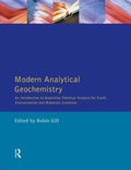 Cover: Modern Analytical Geochemistry - Longman