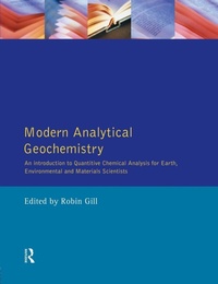 Enlarge image Cover: Modern Analytical Geochemistry - Longman