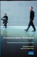 Cover: Communication Strategies - Routledge
