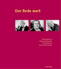 Enlarge image Cover: Der Rede wert - Limmat