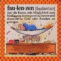 Cover: Faulenzen - TOMUS