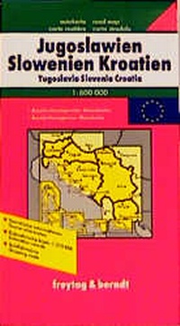 Abbildung von: Slowenien - Kroatien - Jugoslawien - Bosnien. Europaserie - Freytag-Berndt und ARTARIA