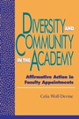 Cover: Diversity and Community in the Academy - Rowman & Littlefield Publishers