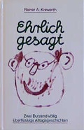 Cover: Ehrlich gesagt - Westfalen-Verlag