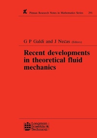 Enlarge image Cover: Recent Developments in Theoretical Fluid Mechanics - CRC Press