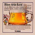 Cover: Bier trinken - TOMUS