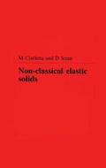 Cover: Non-Classical Elastic Solids - CRC Press