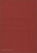 Cover: Steven Holl - Idea and Phenomena - Lars M&uuml;ller Publishers