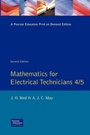 Cover: Mathematics for Electrical Technicians - Longman