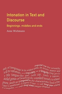 Enlarge image Cover: Intonation in Text and Discourse - Routledge