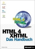 Cover: HTML 4 /XHTML - Das Handbuch - Microsoft