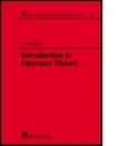 Cover: Introduction to Operator Theory - Longman
