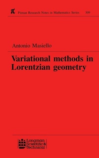 Abbildung von: Variational Methods in Lorentzian Geometry - CRC Press