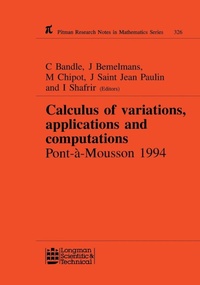Abbildung von: Calculus of Variations, Applications and Computations - CRC Press