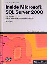 Enlarge image Cover: Inside Microsoft SQL Server 2000 - Microsoft