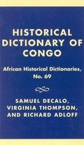 Cover: Historical Dictionary of Congo - Scarecrow Press