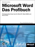 Cover: Microsoft Word - Das Profibuch - Microsoft