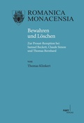 Cover: Bewahren und L&ouml;schen - Narr Francke Attempto
