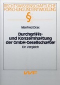 Cover: Durchgriffs- und Konzernhaftung der GmbH-Gesellschafter - VVF