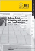 Cover: Solare Trinkwassererw&auml;rmung mit Grossanlagen - T&Uuml;V Media GmbH T&Uuml;V Rheinland Group