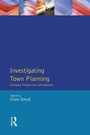 Cover: Investigating Town Planning - Longman