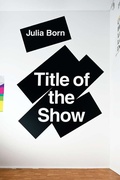 Cover: Julia Born - JOVIS Verlag