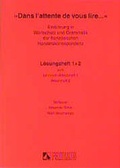Cover: Dans l'attente de vous lire... - Feldhaus