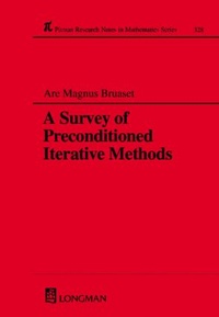 Abbildung von: A Survey of Preconditioned Iterative Methods - CRC Press