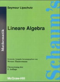 Enlarge image Cover: Lineare Algebra - McGraw-Hill Companies
