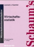Cover: Wirtschaftsstatistik - McGraw-Hill Companies