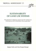 Cover: Sustainability for land use systems - Margraf